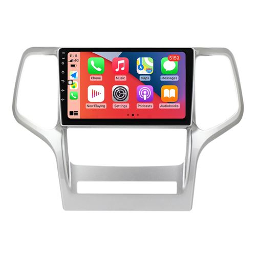 Autoradio Multimédia RoverOne Android 2Go RAM 32Go ROM GPS pour Jeep Grand Cherokee WK2 2010 - 2013 CarPlay Android Auto