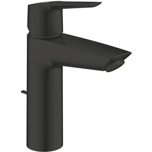 Grohe Noir Mitigeur Monocommande Lavabo - Start - 234552432 - Mat - Taille M - Bec Moyen - Economie D'eau - Tirette Et Vidage - Image 3