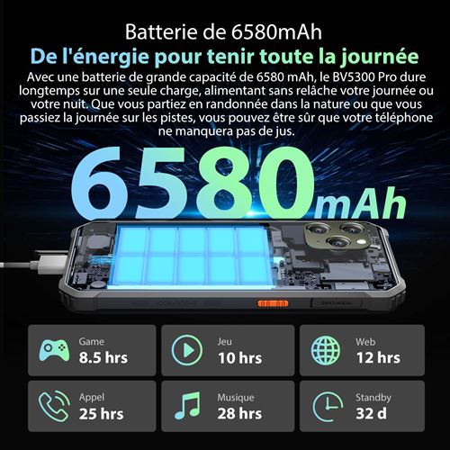 10,1 pouces Android 8.0 Tablette PC Écran IPS 6 Go + 64 Go Double fentes  pour carte SIM Appel 3G avec GPS FM noir