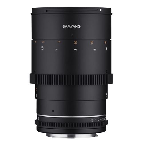 Samyang objectif vdslr 135mm t2.2 mk2 compatible avec canon ef