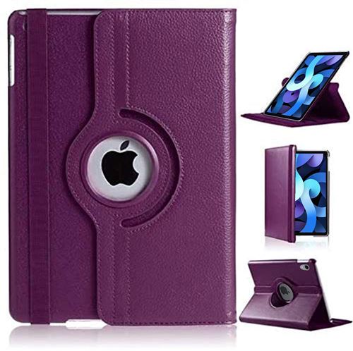 Xeptio Violet/Violette Etui Rotatif Pour Apple Ipad Pro 13 2024 Avec Coque Cover Protection Interne - Housse Te 360 Degrés Ipad Pro 13 Pouces (M4) - Image 3