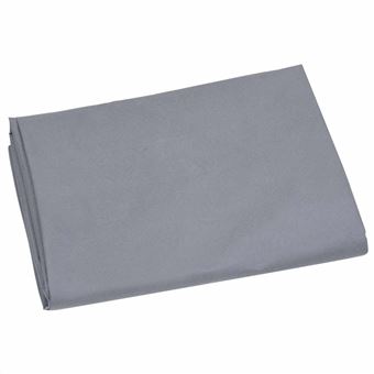 vidaXL Bâche de chariot de jardin Gris foncé 81x41x21 cm Tissu - 1