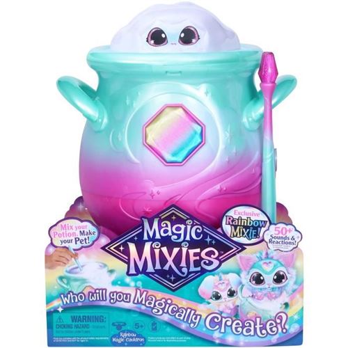 MOOSE TOYS - Chaudron magique - My magic mixies - Arc-en-ciel