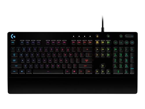 Logitech Prodigy G213 - Clavier - rétro-éclairé - USB - Italien - noir