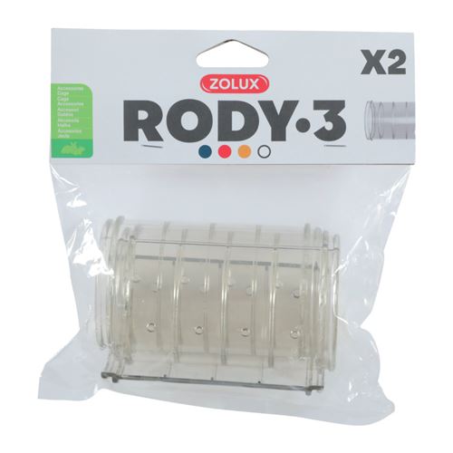 Comparer les prix de Zolux - 2 tubes droits pour connexion de cages Rody