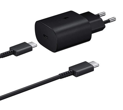 Chargeur Rapide 25W + Cable USB C pour Samsung S23 5G / S23 Plus