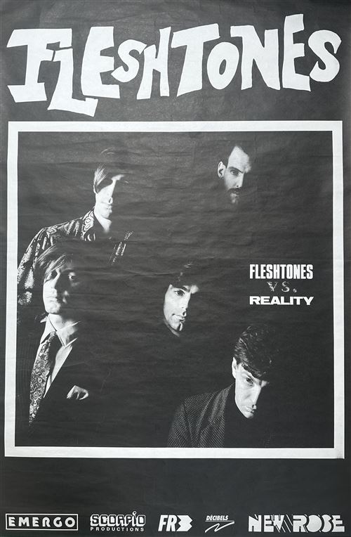 Affiche - Fleshtones - Vs Reality - 1987 - 80x120cm État correct - N/A reconditionné disponible sur Fnac