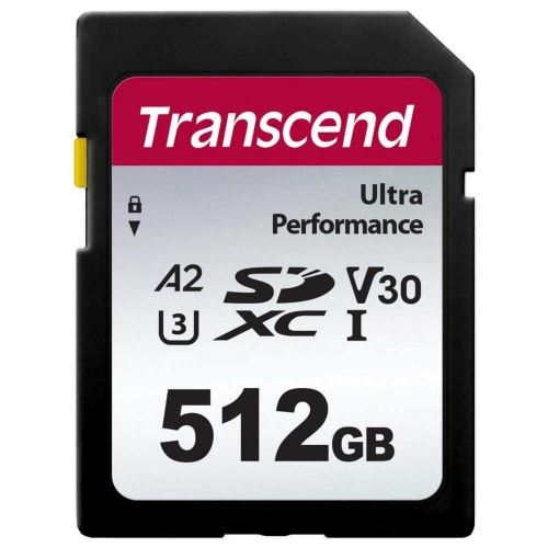 Transcend 340S | ts512gsdc340s | Flash-Speicherkarte - 512 GB