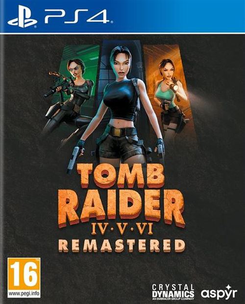 Tomb Raider IV VI Remastered Starring Lara Croft
