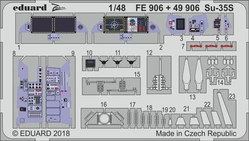 Su-35s For Great Wall Hobby - 1:48e - Eduard Accessories