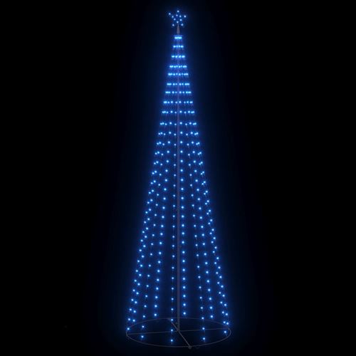 vidaXL Sapin de Noël cône 330 LED Décoration 100x300 cm