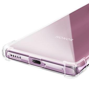 Pnakqil Coque pour Honor Magic 7 Lite avec Cordon, Transparente Silicone Housse avec Réglable de Collier Anti-Chute Etui pour Honor Magic 7 Lite 6.78, Ètuis à Bandoulière, Violet