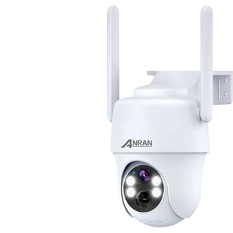 Caméra Anran extérieur 3G 4G avec Panneau Solaire - Carte SIM et 32Go Carte SD - 360° PTZ - 1