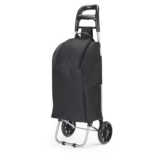 Poussette de marché isotherme 2 roues 36l noir Kitchen Chef easypouss cool