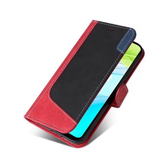 HAOYE Cover per Realme C30 4G, Placcatura TPU Custodia Protettiva, Antigraffio Silicone Morbida TPU Ultra Sottile ma Resistente Case Caso. Rosso