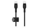 Câble USB-C vers USB-C Belkin Boost Charge Pro Flex 1 m Noir