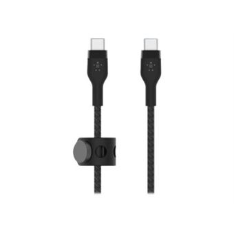 Câble USB-C vers USB-C Belkin Boost Charge Pro Flex 1 m Noir