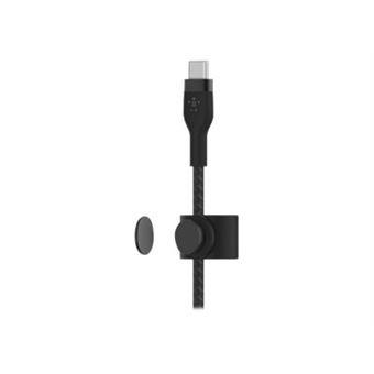 Câble USB-C vers USB-C Belkin Boost Charge Pro Flex 1 m Noir