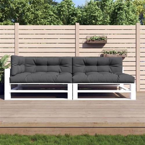 Vidaxl Coussins De Palette Anthracite (Lot De 5) - Image 2