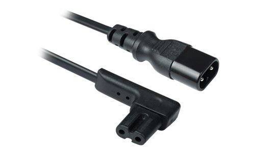 Flexson - Rallonge de câble d'alimentation - 5 m - noir - Europe - pour Sonos One, PLAY:1