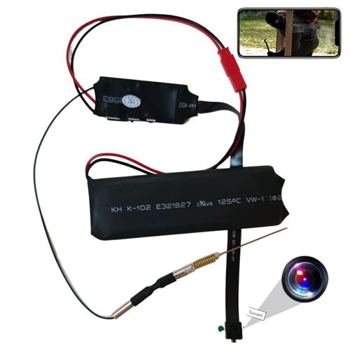 Non Communiqué Caméra Miniature Wifi Point To Point Surveillance Smartphone Android Iphone Ipad Yonis