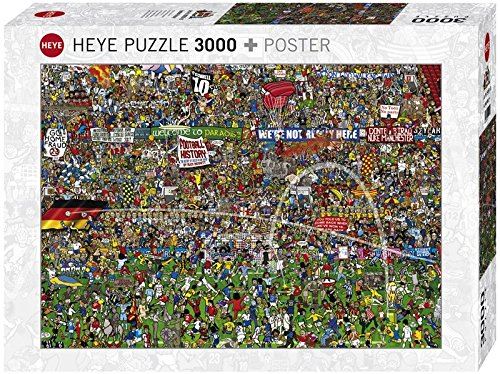 Heye Football History 3000 Piece Alex Bennett Soccer Jigsaw Puzzle