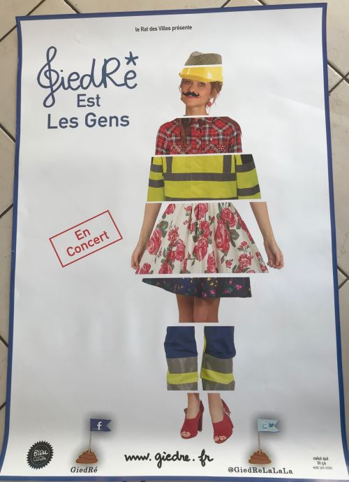 GIEDré - Giedre est les gens - AFFICHE