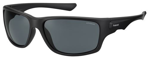 Polaroid lunettes de soleil 7012/S807/M9 homme noir avec verres gris