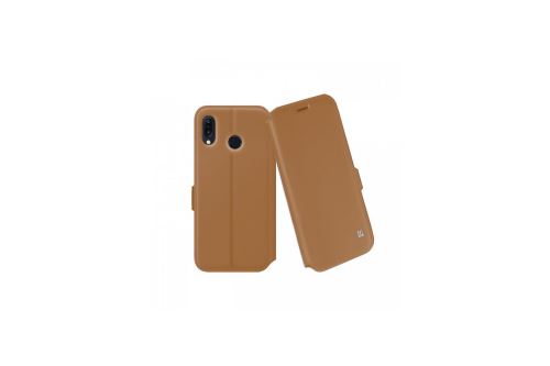 Ibroz Folio Cover cuir havane pour Asus ZenFone Max Plus M1 ZB570TL