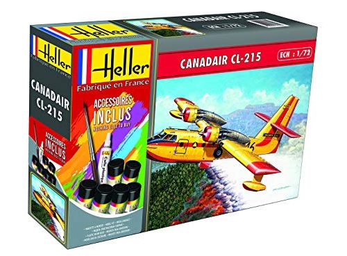 Heller Canadair Cl-215 Starter Kit (peinture Incluse) - Maquette