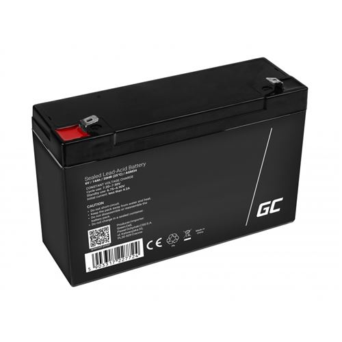 Green Cell AGM Batterie au plomb 6V 14Ah
