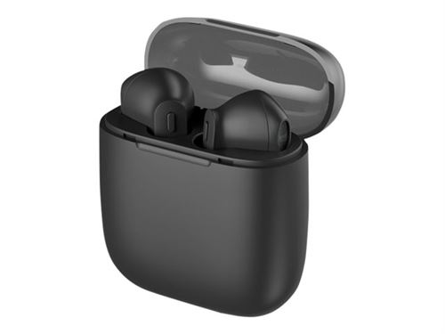 Meliconi MySound True Pods 5.0 - Véritables écouteurs sans fil avec micro - embout auriculaire - Bluetooth - noir