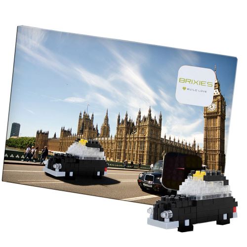 Brixies Puzzle 77 pièces - Nano Puzzle 3D - Carte Taxi Londonien