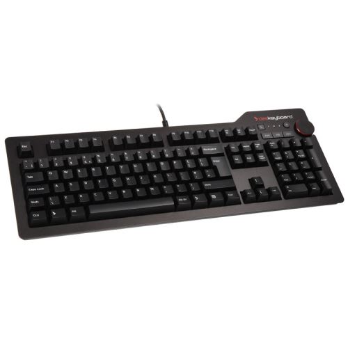 das keyboard das keyboard 4 root, de layout, mx-blue - schwarz noir