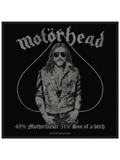 Motorhead Patch 49% Mother F***** 10 x 10 cm