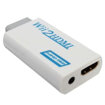 Vhbw - vhbw Adaptateur HDMI compatible avec Nintendo Wii console de jeu,  pour écran HDMI / TV HD + prise audio jack 3,5mm - noir - Accessoires PS2 -  Rue du Commerce