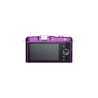 Olympus PEN E-PM1 Violet + Obj. Olympus M Zuiko Digital ED 14 - 42