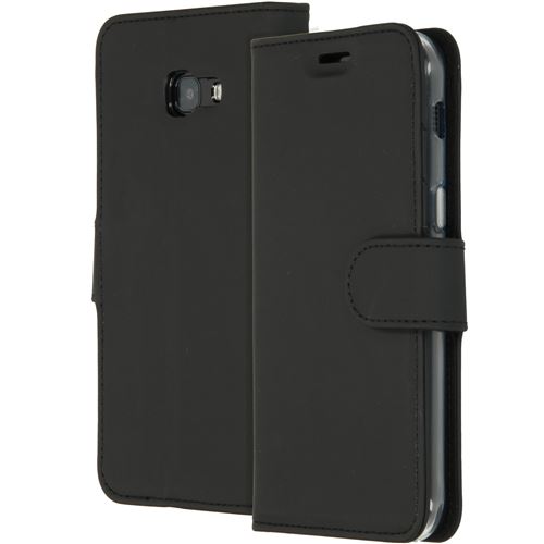 Coque Samsung Galaxy A5 (2017) Étui de téléphone portefeuille de coque silicone Wallet Accezz Cuir artificiel Noir