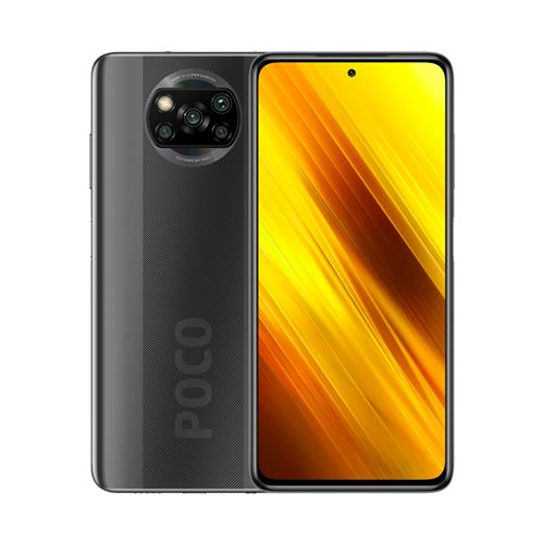 Xiaomi Smartphone Poco X3 Nfc Débloqué 4G 6,67 Pouces, 6+64G 5160Mah Quad Caméra-Cobalt Gris