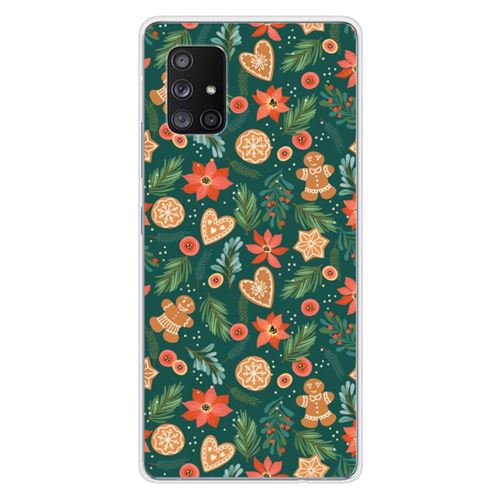 Coque en silicone imprimée compatible Samsung Galaxy A71 5G NO Pain d'épice
