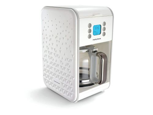 Morphy Richards M163001EE Prism cafetière électrique, 900 W, 1.8 liters, Blanche