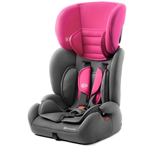 KINDERKRAFT CONCEPT Siège-auto Groupe ECE I/II/III, De 9 à 36 kg, SYSTEME H-GUARD et SIDE PROTECT SYSTEM - Couleur Rose