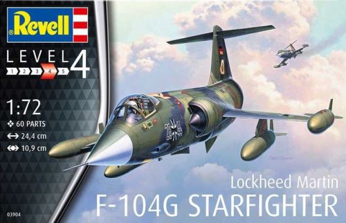 Revell boite à maquette F-104G Starfighter 24 cm échelle 1:72
