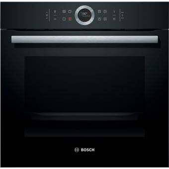 Bosch Serie | 8 HBG673BB1F - Four - encastrable - niche - largeur : 56 cm - profondeur : 55 cm - hauteur : 58.5 cm - avec système auto-nettoyant - classe A+ - noir vulcano