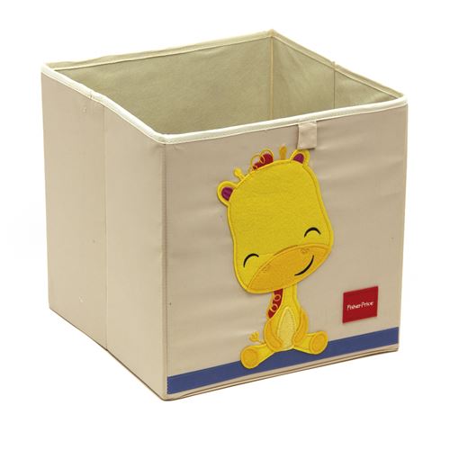 Fisher-Price boîte de rangement girafe 36 litres blanc