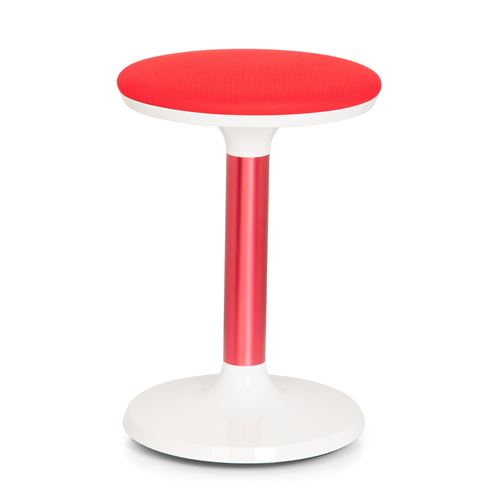 Tabouret / tabouret de travail SAMSON aluminium rouge hjh OFFICE
