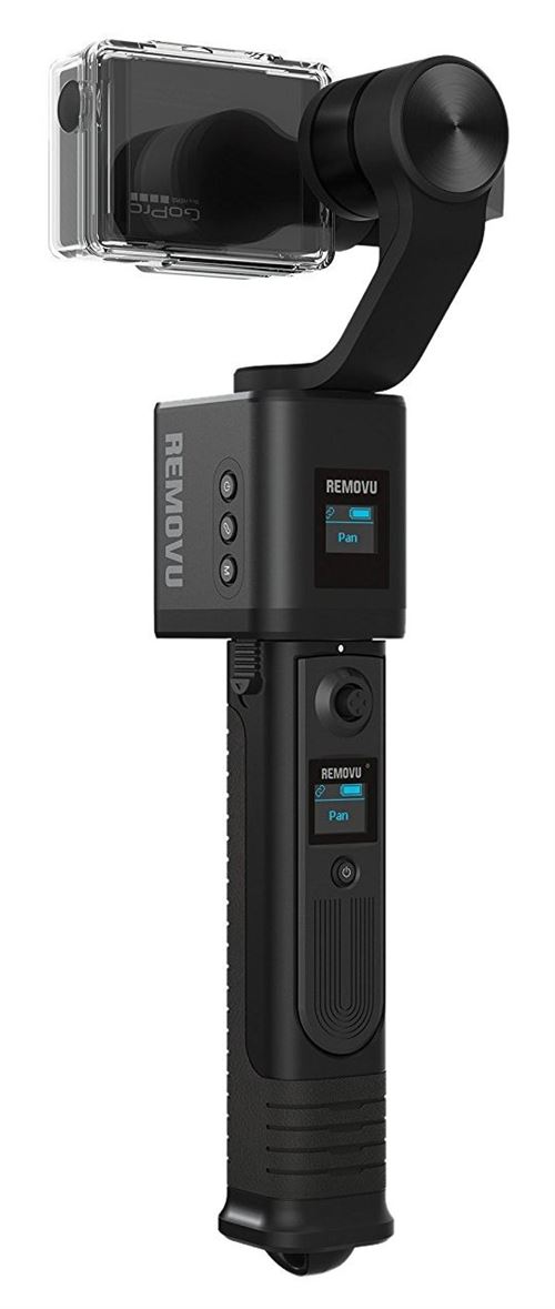 Removu S1 Perche Imperméable À Monter Partout 3 Axes Avec Poignée Amovible Et Télécommande Sans Fil Pour Toutes Les Caméras Gopro 3, 4, 5 Et Session