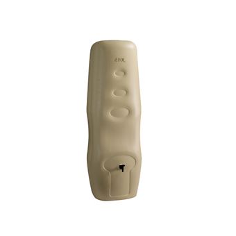 Récupérateur Deau De Pluie Profil 400 L Beige Kit Raccord