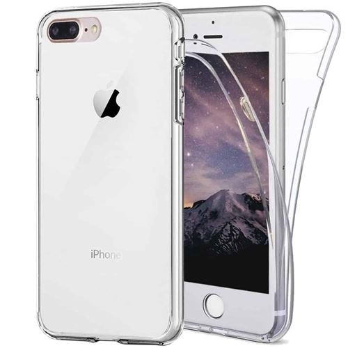 Coque Avant Arrière pour iPhone 7 Plus / iPhone 8 Plus, 360 Degrés souple