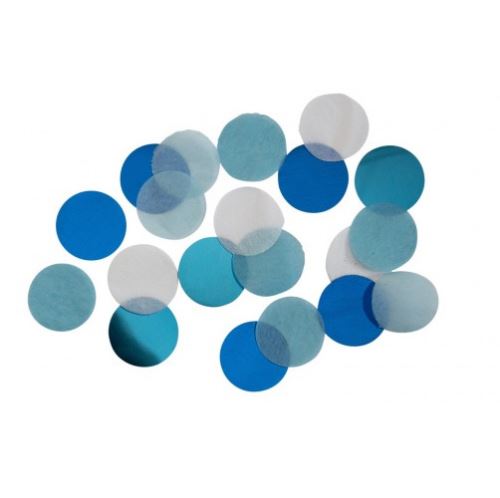 Amscan confettis 15 grammes papier d'aluminium/papier bleu/blanc
